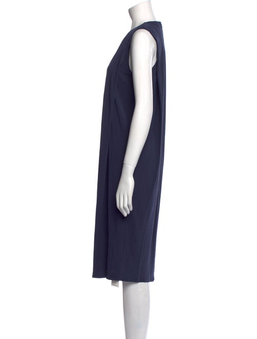 Salvatore Ferragamo Crew Neck Knee-Length Dress
