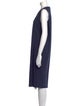 Salvatore Ferragamo Crew Neck Knee-Length Dress