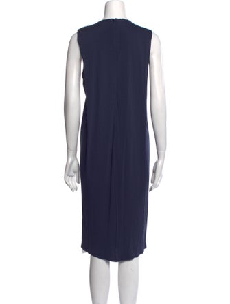 Salvatore Ferragamo Crew Neck Knee-Length Dress