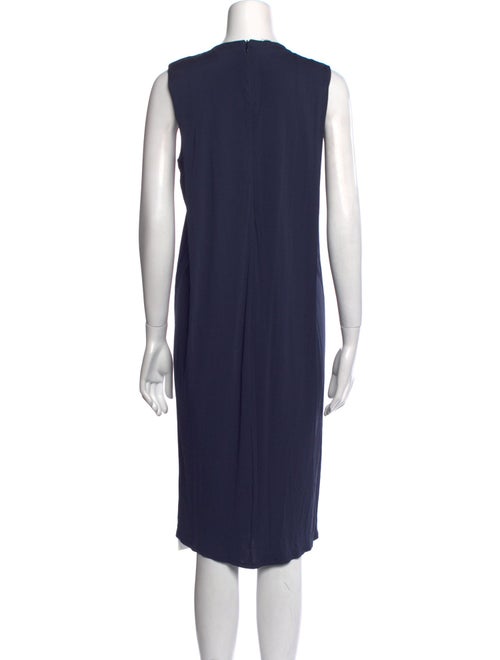 Salvatore Ferragamo Crew Neck Knee-Length Dress