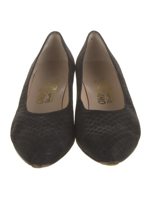 Salvatore Ferragamo Suede Pumps