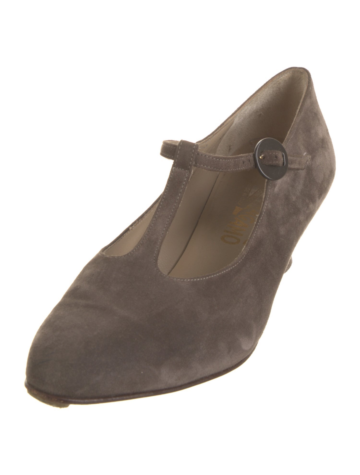 Salvatore Ferragamo Suede Pumps