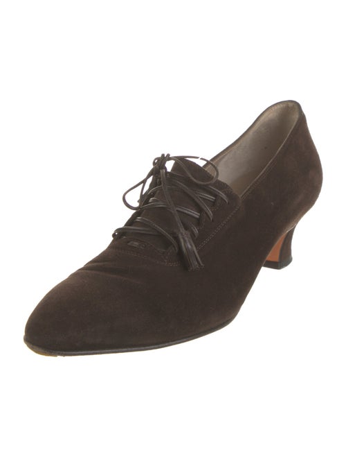 Salvatore Ferragamo Suede Mules