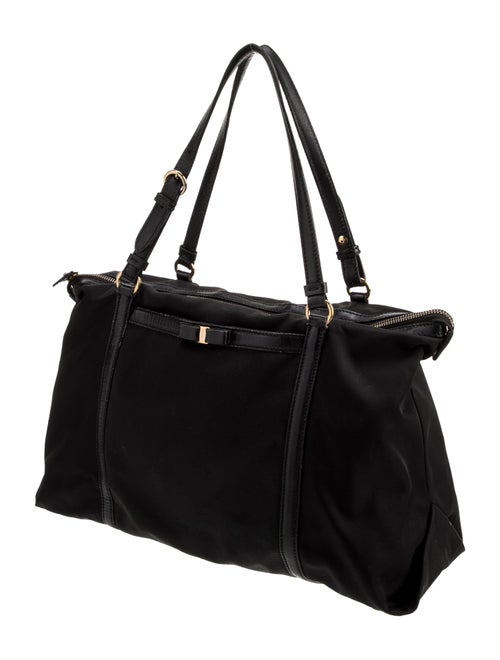 Salvatore Ferragamo Nylon Top Handle Bag