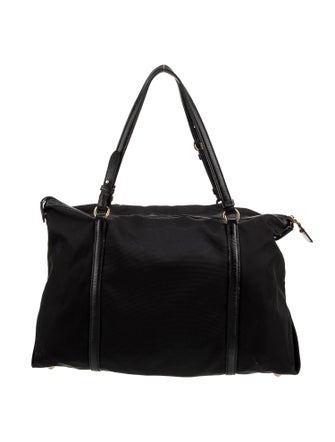 Salvatore Ferragamo Nylon Top Handle Bag