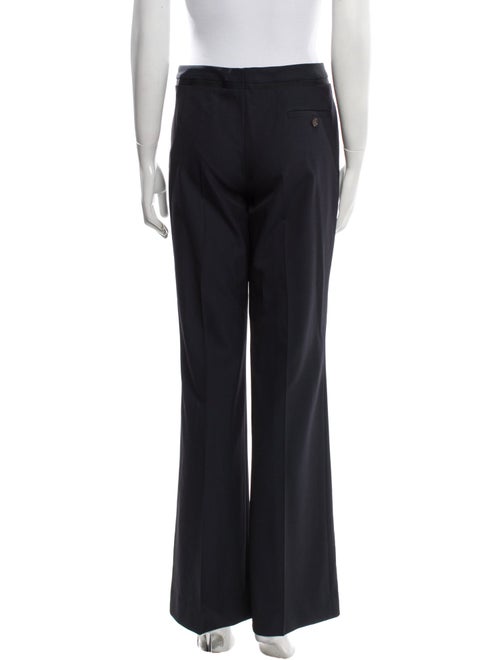 Salvatore Ferragamo Wool Straight Leg Pants