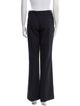 Salvatore Ferragamo Wool Straight Leg Pants