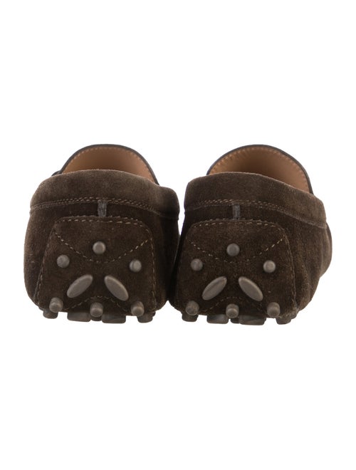 Salvatore Ferragamo Signature Logo Suede Loafers