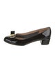 Salvatore Ferragamo Patent Leather Bow Accents Pumps