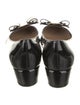 Salvatore Ferragamo Patent Leather Bow Accents Pumps