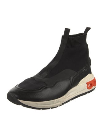 Salvatore Ferragamo Printed Sock Sneakers