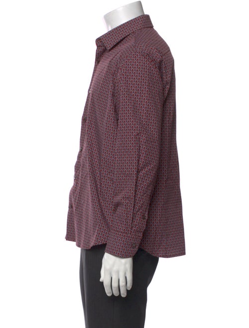 Salvatore Ferragamo Printed Long Sleeve Shirt