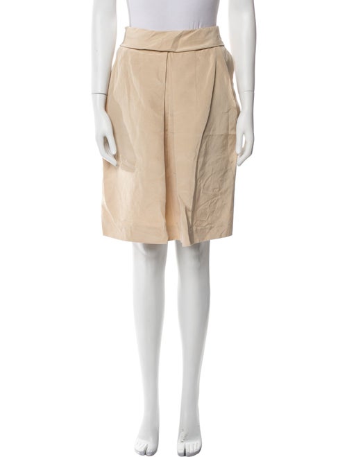Salvatore Ferragamo Silk Knee-Length Skirt