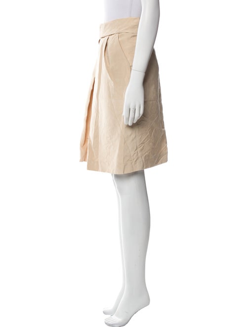 Salvatore Ferragamo Silk Knee-Length Skirt