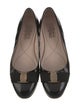 Salvatore Ferragamo Vara Bow Accent Patent Leather Ballet Flats