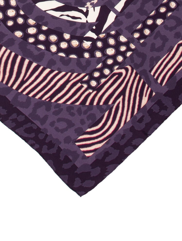 Salvatore Ferragamo Silk Printed Scarf