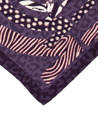 Salvatore Ferragamo Silk Printed Scarf