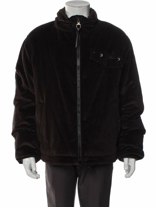 Salvatore Ferragamo Striped Windbreaker