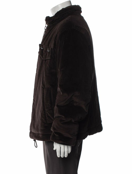 Salvatore Ferragamo Striped Windbreaker