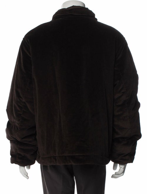 Salvatore Ferragamo Striped Windbreaker