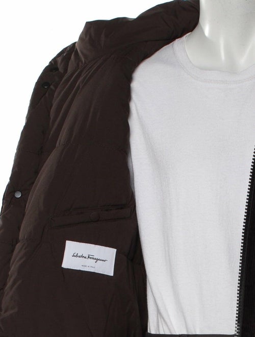 Salvatore Ferragamo Striped Windbreaker