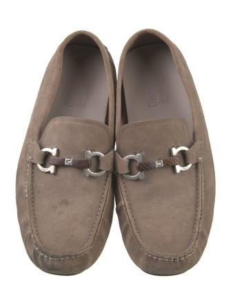 Salvatore Ferragamo Suede Drivers