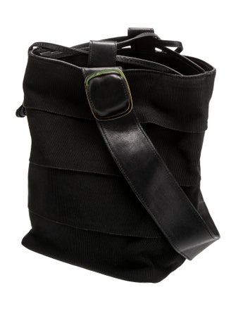 Salvatore Ferragamo Canvas Messenger Bag