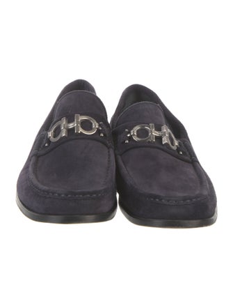 Salvatore Ferragamo Suede Dress Loafers