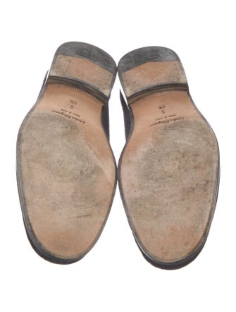 Salvatore Ferragamo Suede Dress Loafers