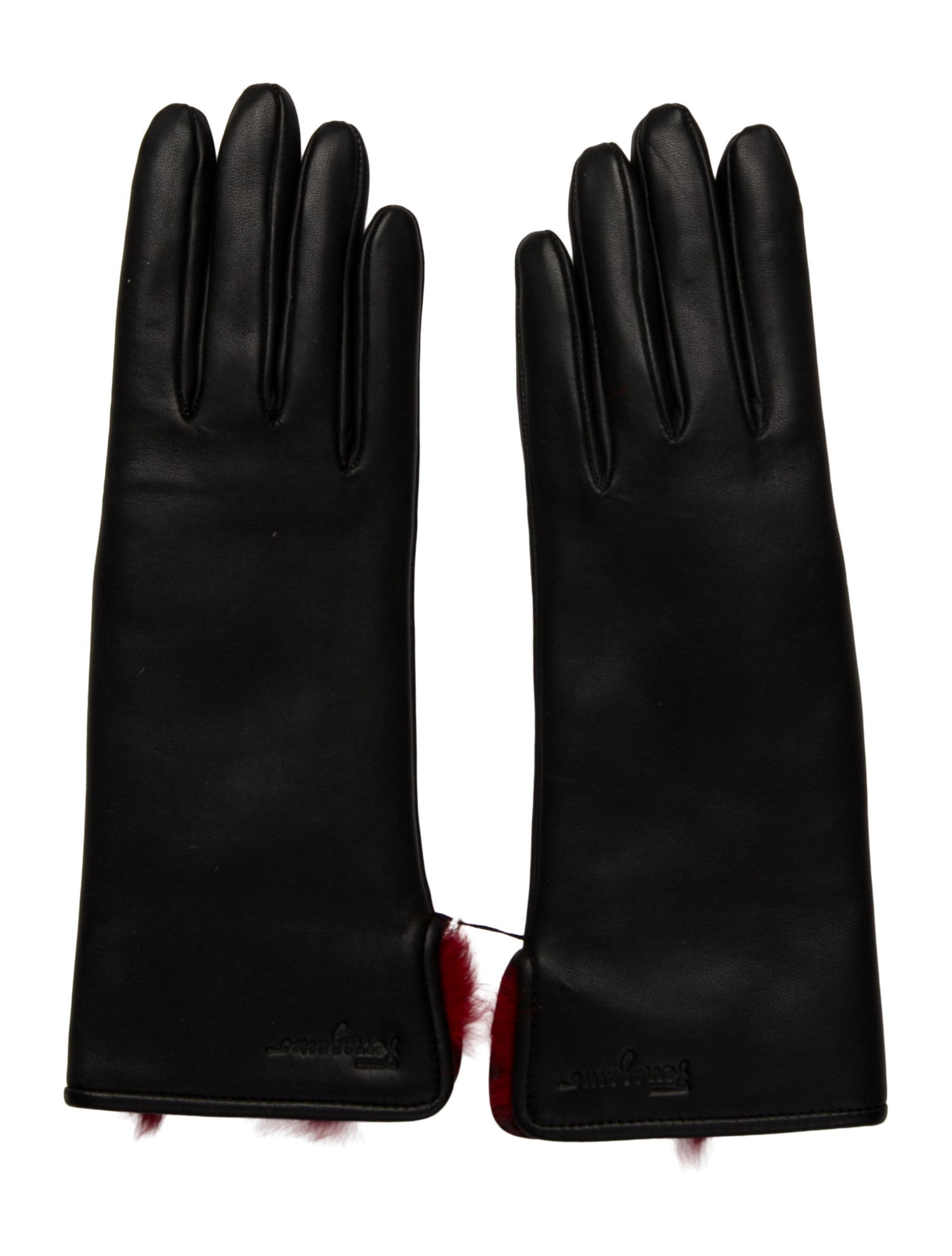Salvatore Ferragamo Leather Gloves w/Tags