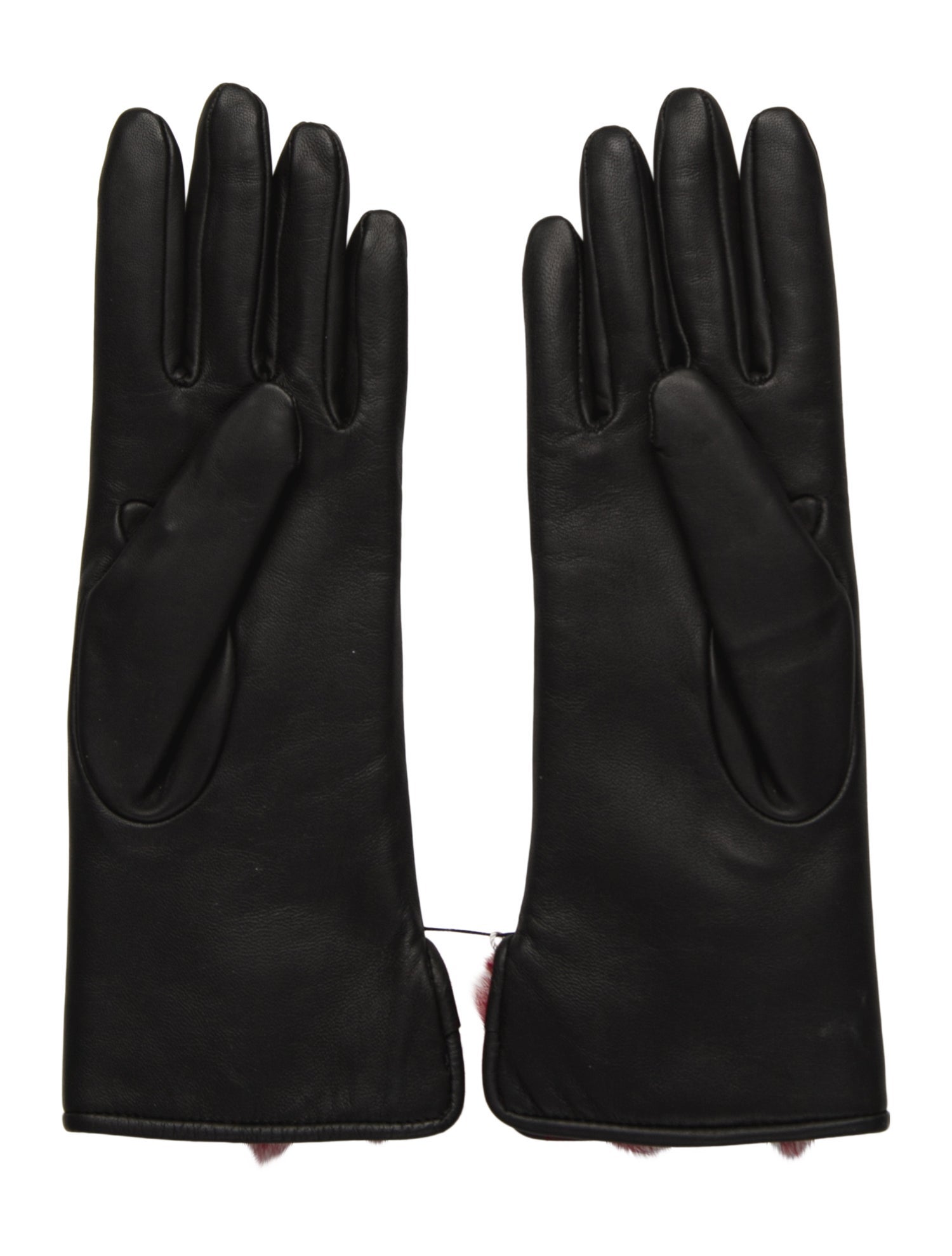 Salvatore Ferragamo Leather Gloves w/Tags