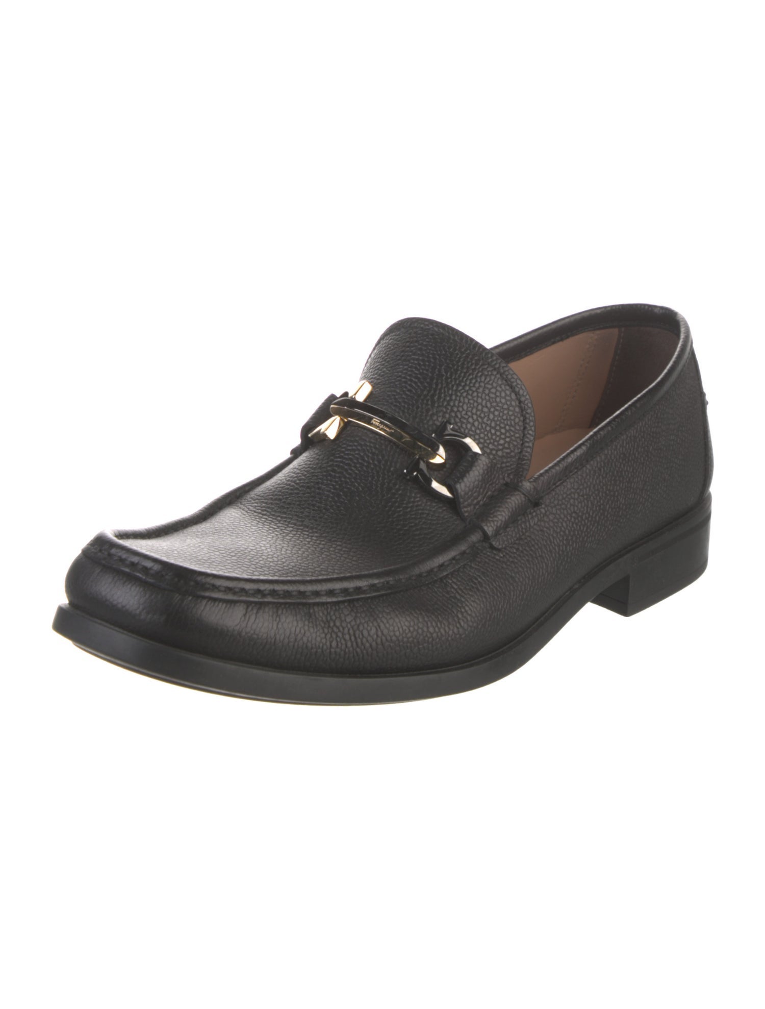 Salvatore Ferragamo Leather Dress Loafers