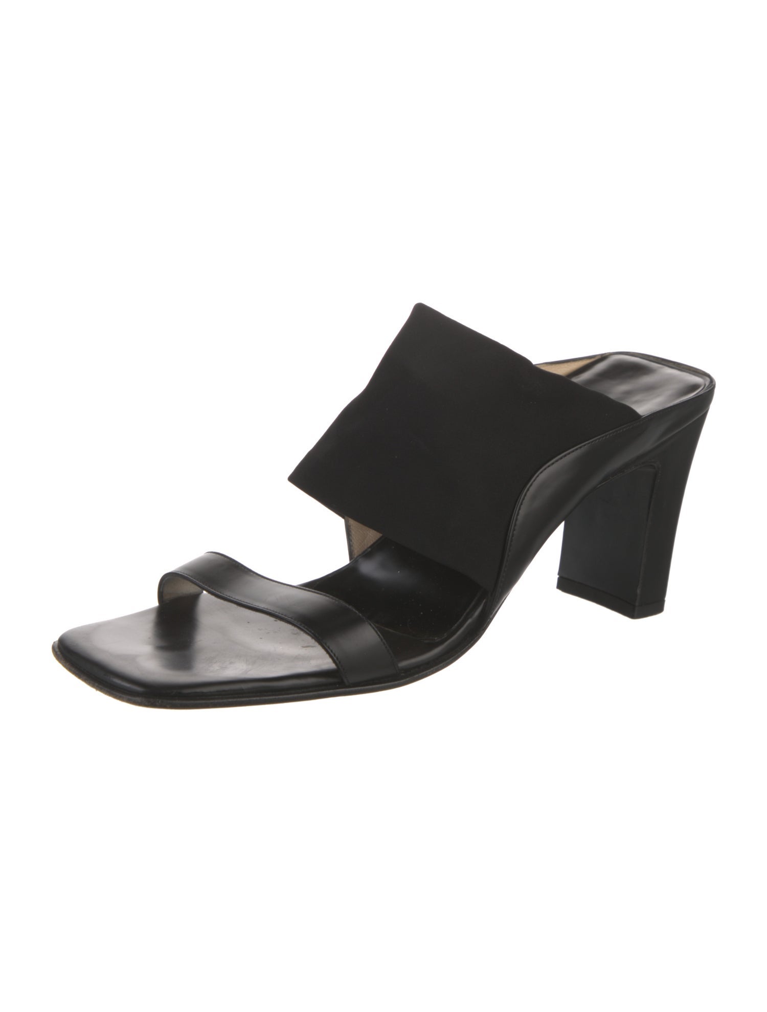 Salvatore Ferragamo Leather Slides