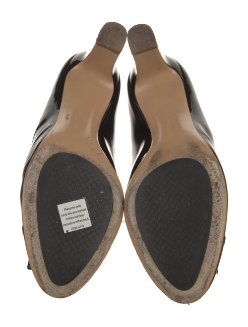 Salvatore Ferragamo Vara Bow Accent Patent Leather Pumps