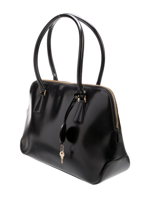 Salvatore Ferragamo Leather Top Handle Bag