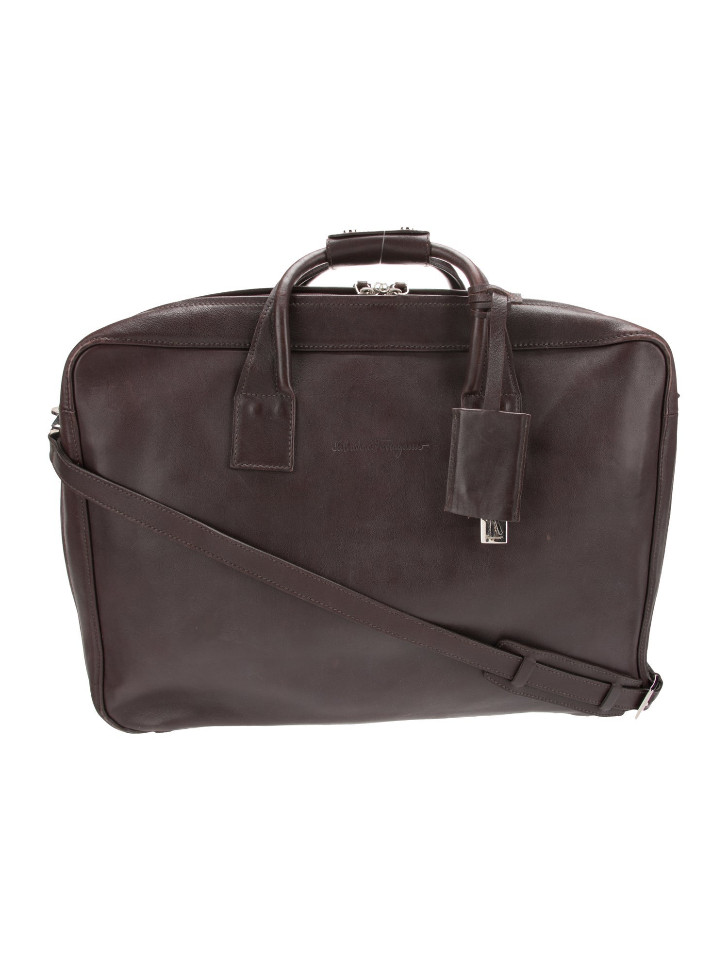 Salvatore Ferragamo Leather Briefcase