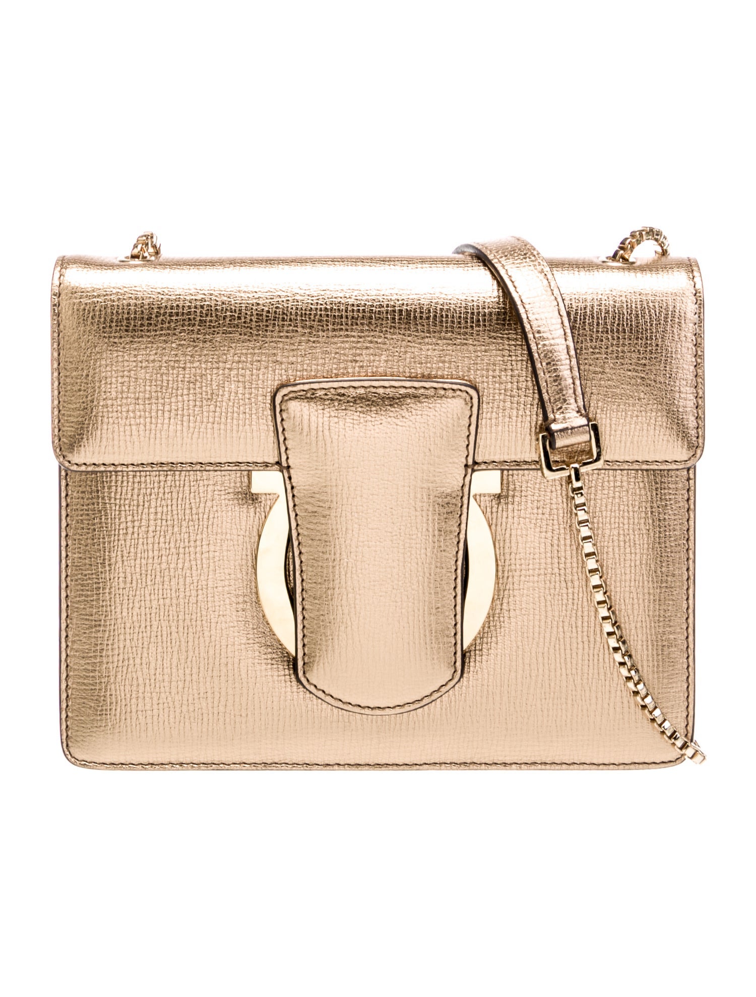 Salvatore Ferragamo Leather Shoulder Bag