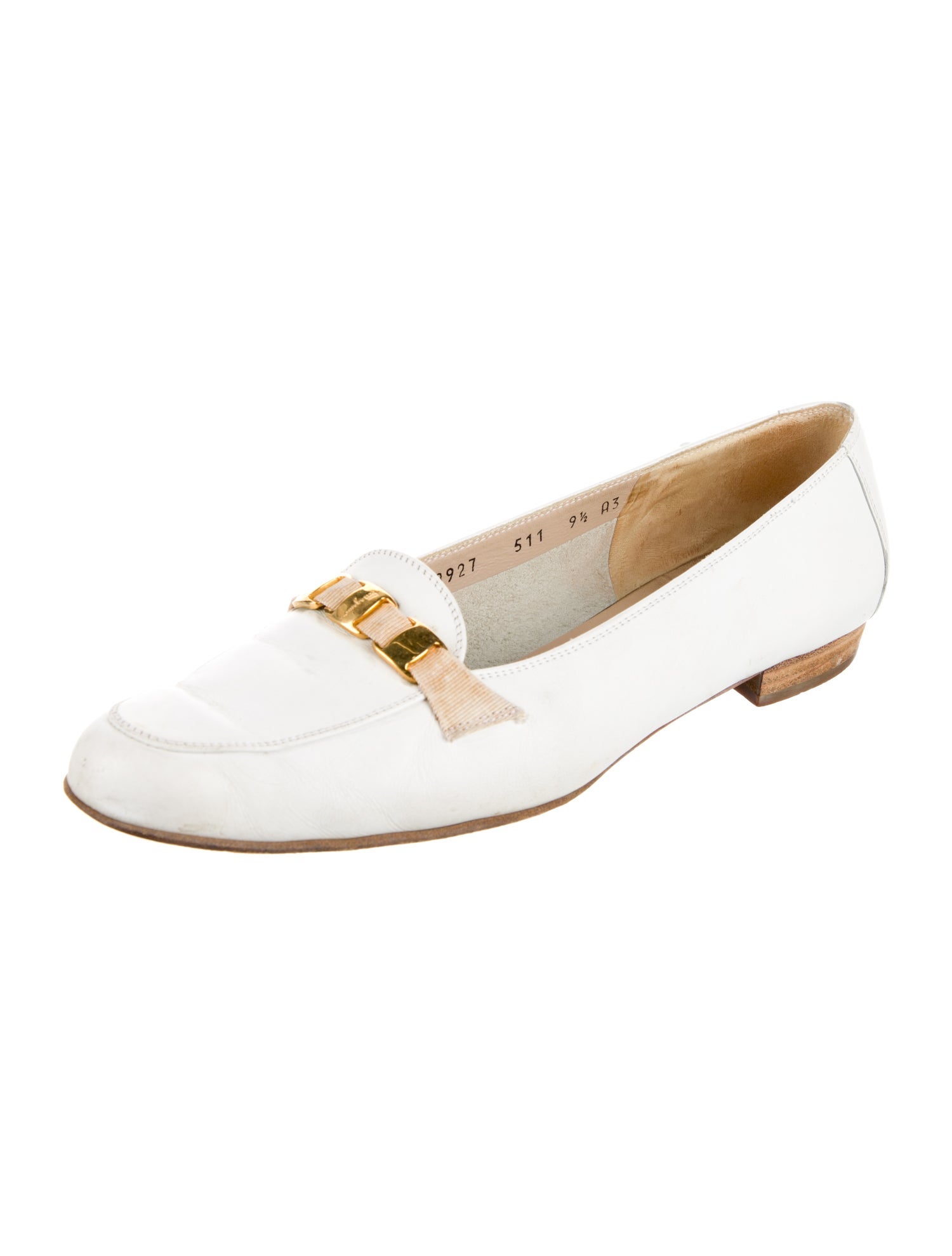 Salvatore Ferragamo Leather Loafers