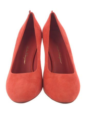 Salvatore Ferragamo Suede Pumps