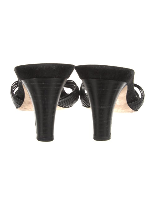 Salvatore Ferragamo Vara Bow Accent Leather Slides