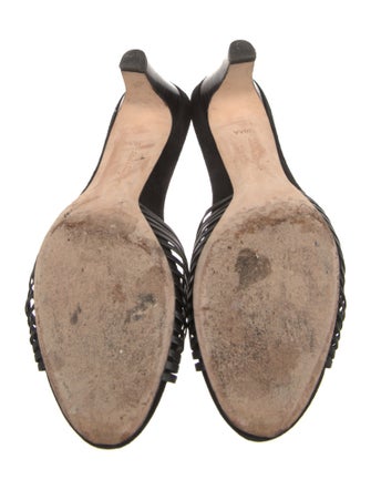 Salvatore Ferragamo Vara Bow Accent Leather Slides