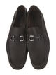 Salvatore Ferragamo Gancini Logo Leather Loafers