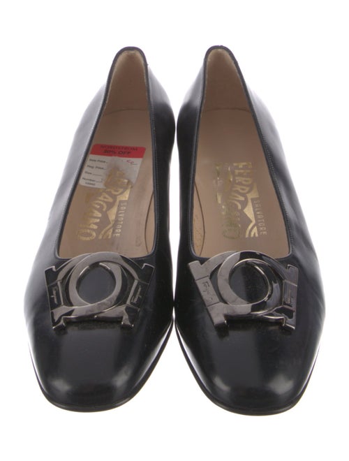 Salvatore Ferragamo Leather Pumps
