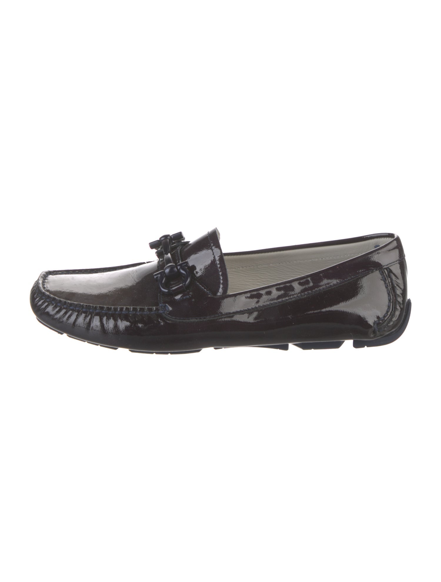 Salvatore Ferragamo Patent Leather Loafers