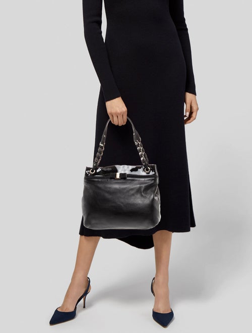 Salvatore Ferragamo Leather Shoulder Bag