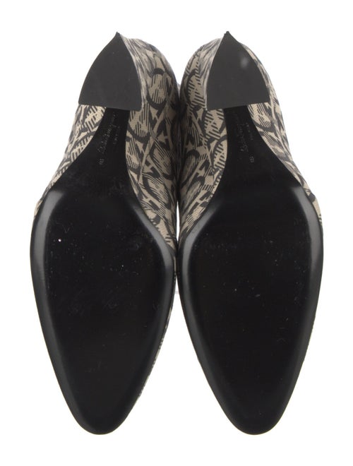Salvatore Ferragamo Canvas Printed Boots