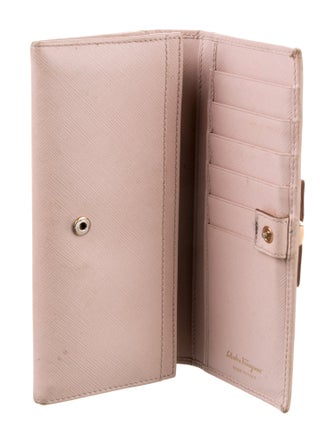 Salvatore Ferragamo Leather Continental Wallet