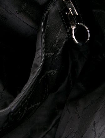 Salvatore Ferragamo Nylon Weekender Bag