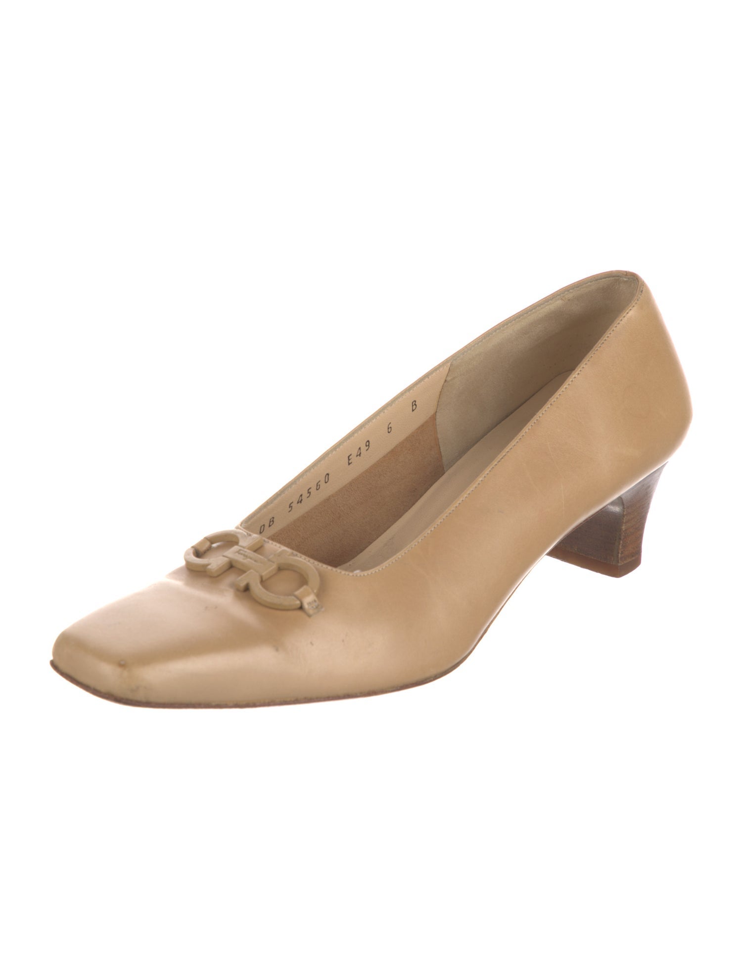 Salvatore Ferragamo Leather Pumps