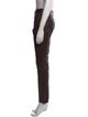 Salvatore Ferragamo Leather Skinny Leg Pants